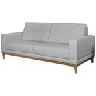 Sofa 2 Lugares 160 Cm Crons Linho Bege Vazzano