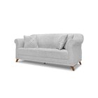 Sofá 2 Lugares 160cm Linho Arras  Grigio