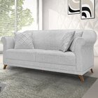 Sofá 2 Lugares 160cm Linho Arras  Grigio