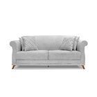 Sofá 2 Lugares 160cm Linho Arras  Grigio