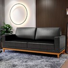 Sofá 2 Lugares 160cm Living Sala De Estar Kayrós D05 Sintétic