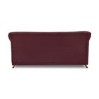 Sofá 2 Lugares 160cm Veludo Arras  Vinho