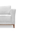 Sofá 2 Lugares 170cm Linho Brest  Grigio