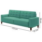 Sofa 2 Lugares 172 Cm Dijon Veludo Moll