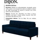 Sofa 2 Lugares 172 Cm Dijon Veludo Moll