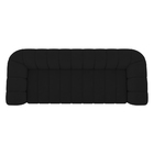 Sofá 2 Lugares 178cm Huskyer Veludo Preto - Sallar Home