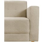 Sofá 2 Lugares 180cm Corino Dallas  Bege