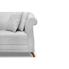 Sofá 2 Lugares 180cm Linho Arras  Grigio