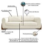 Sofá 2 Lugares 180cm Linho Djon  Natural