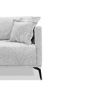 Sofá 2 Lugares 180cm Linho Lion  Grigio