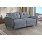 Sofá 2 Lugares 180cm Portugal Estofados Arpaan Cinza