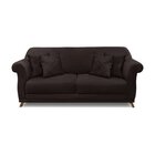 Sofá 2 Lugares 180cm Suede Arras  Café