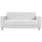 Sofá 2 Lugares 180cm Suede Dallas  Branco