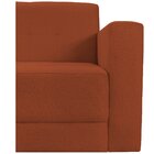 Sofá 2 Lugares 180cm Suede Dallas  Terracota