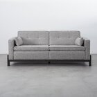 Sofá 2 Lugares 182cm Em Linho Tiê Cabecasa Madeiraoriginals C