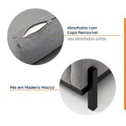 Sofá 2 Lugares 182cm Em Linho Tiê Cabecasa Madeiraoriginals C