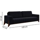 Sofa 2 Lugares 189 Cm Veron Moll