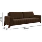 Sofa 2 Lugares 189 Cm Veron Moll
