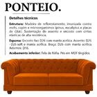 Sofa 2 Lugares 190 Cm Ponteio Veludo Moll