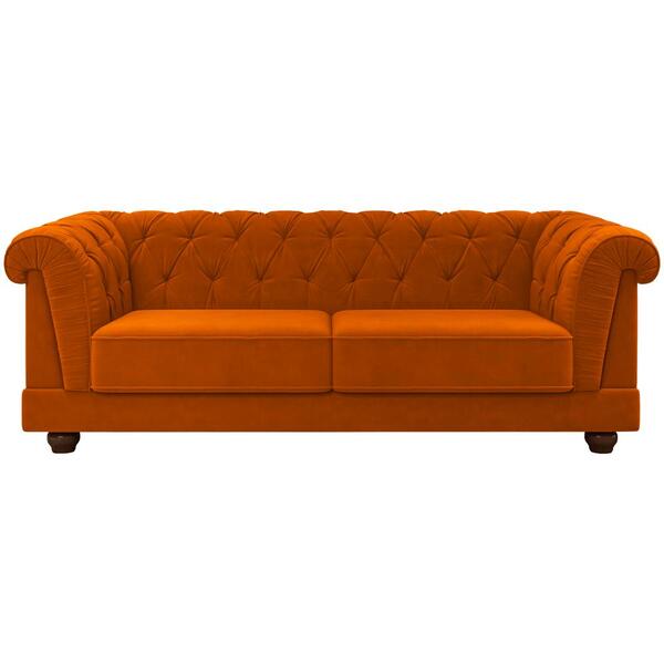 Sofa 2 Lugares 190 Cm Ponteio Veludo Moll
