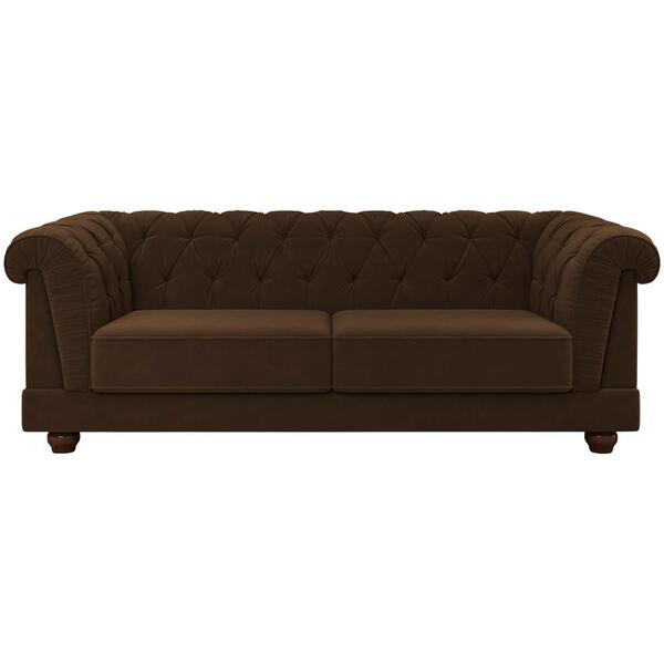 Sofa 2 Lugares 190 Cm Ponteio Veludo Moll