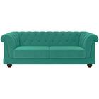 Sofa 2 Lugares 190 Cm Ponteio Veludo Moll