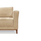 Sofá 2 Lugares 190cm Linho Brest  Dourado