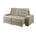 Sofá 2 Lugares 190cm Retrátil Recliável Sibéria Somopar