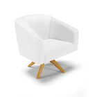 Sofá 2 Lugares 1 Poltrona Stella Base Giratória Ma30 Sintétic