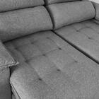 Sofá 2 Lugares 2,00m Retrátil E Reclinável Milano Bom Pastor