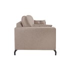 Sofá 2 Lugares 200cm Mônaco Estofados Arpaan Bege