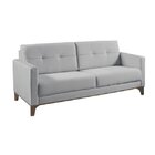 Sofá 2 Lugares 202cm Esteban  Cinza