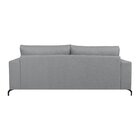 Sofá 2 Lugares 220cm Mônaco Estofados Arpaan Cinza