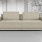 Sofá 2 Lugares 240 Cm Apolo Linho Marfim