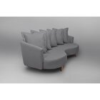 Sofá 2 Lugares 240cm Capri Cinza