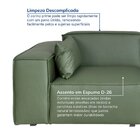 Sofá 2 Lugares 260cm Baobá Cabecasa Madeiraoriginals Musgo