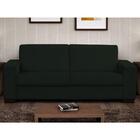 Sofá 2 Lugares 452cm Bergen Suede Verde Musgo D´monegatto