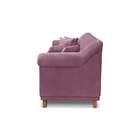 Sofá 2 Lugares Abruzzo Veludo Uva