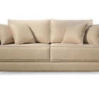 Sofá 2 Lugares Almofada Solta Linho Bege Medio Helô 1,8m