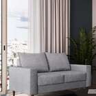 Sofá 2 Lugares Ascona Cinza Sofá Go