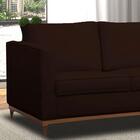 Sofá 2 Lugares Aspen D´monegatto Suede Liso Tabaco