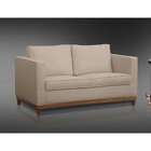 Sofá 2 Lugares Aspen Suede Bege