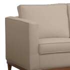 Sofá 2 Lugares Aspen Suede Bege