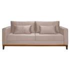 Sofá 2 Lugares Bahamas Suede Areia