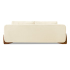 Sofá 2 Lugares Base De Madeira Clarissa 180 Cm Linho S04 - D'