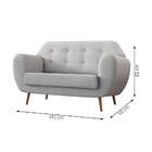 Sofá 2 Lugares Beegees Branco