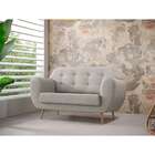 Sofá 2 Lugares Beegees Linho Cru