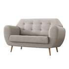 Sofá 2 Lugares Beegees Linho Cru