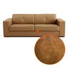 Sofá 2 Lugares Belver Couro La Paz Camel 158 Cm