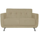 Sofá 2 Lugares Beny Suede - Amarena Móveis - Bege